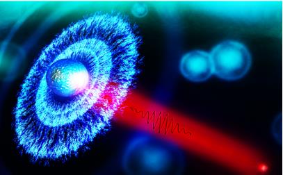 纳米体系表面分子电离单帧成像